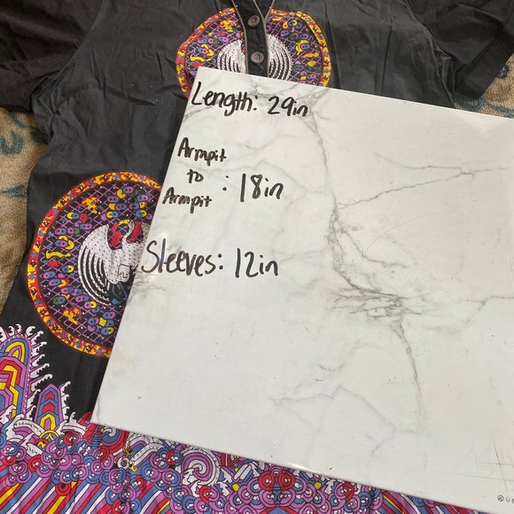 Life Women’s Black‎ Short Sleeve with Gems & Multic - Picture 8 of 8